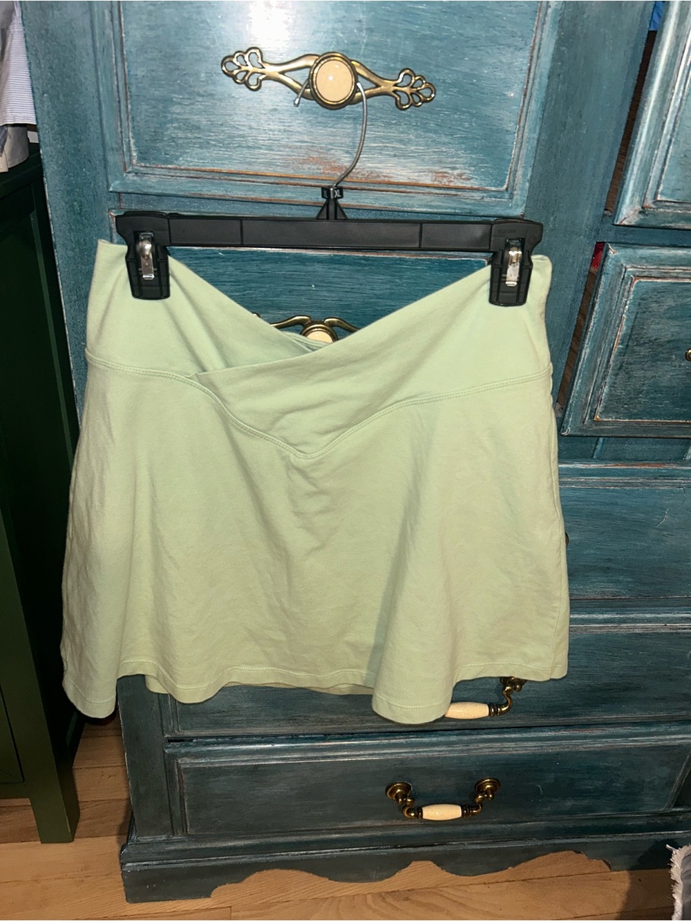 PINK Light Green Skirt
